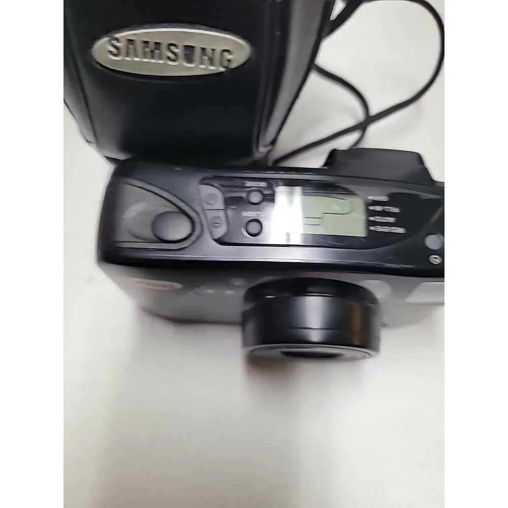 Samsung Panorama Slim Zoom 1150 35 mm Point & Shoot Camera W/ Bag Untested